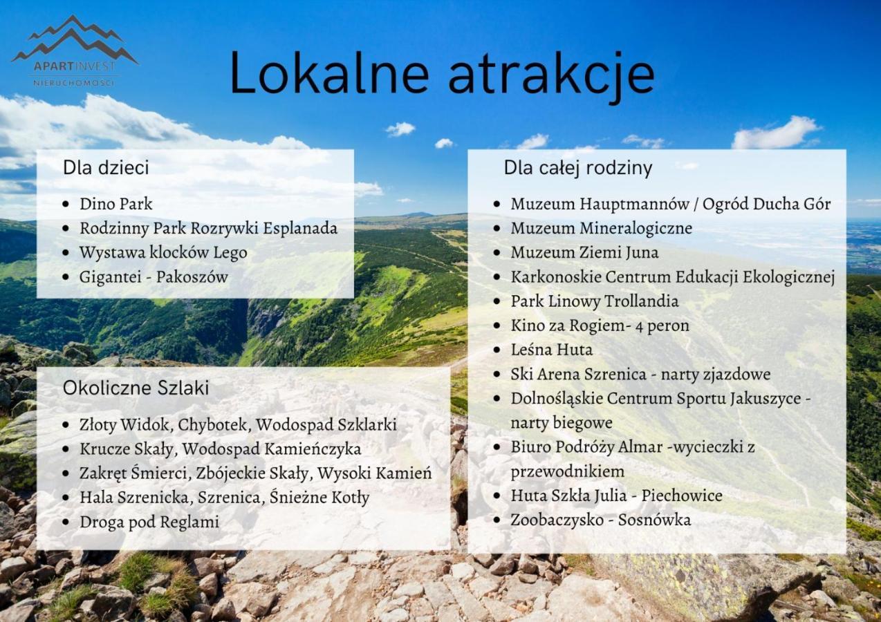 Apart Invest Szklarska 800 B2 Szklarska Poręba Exteriör bild